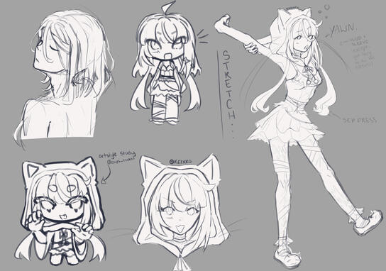 Sketched Color Sheet